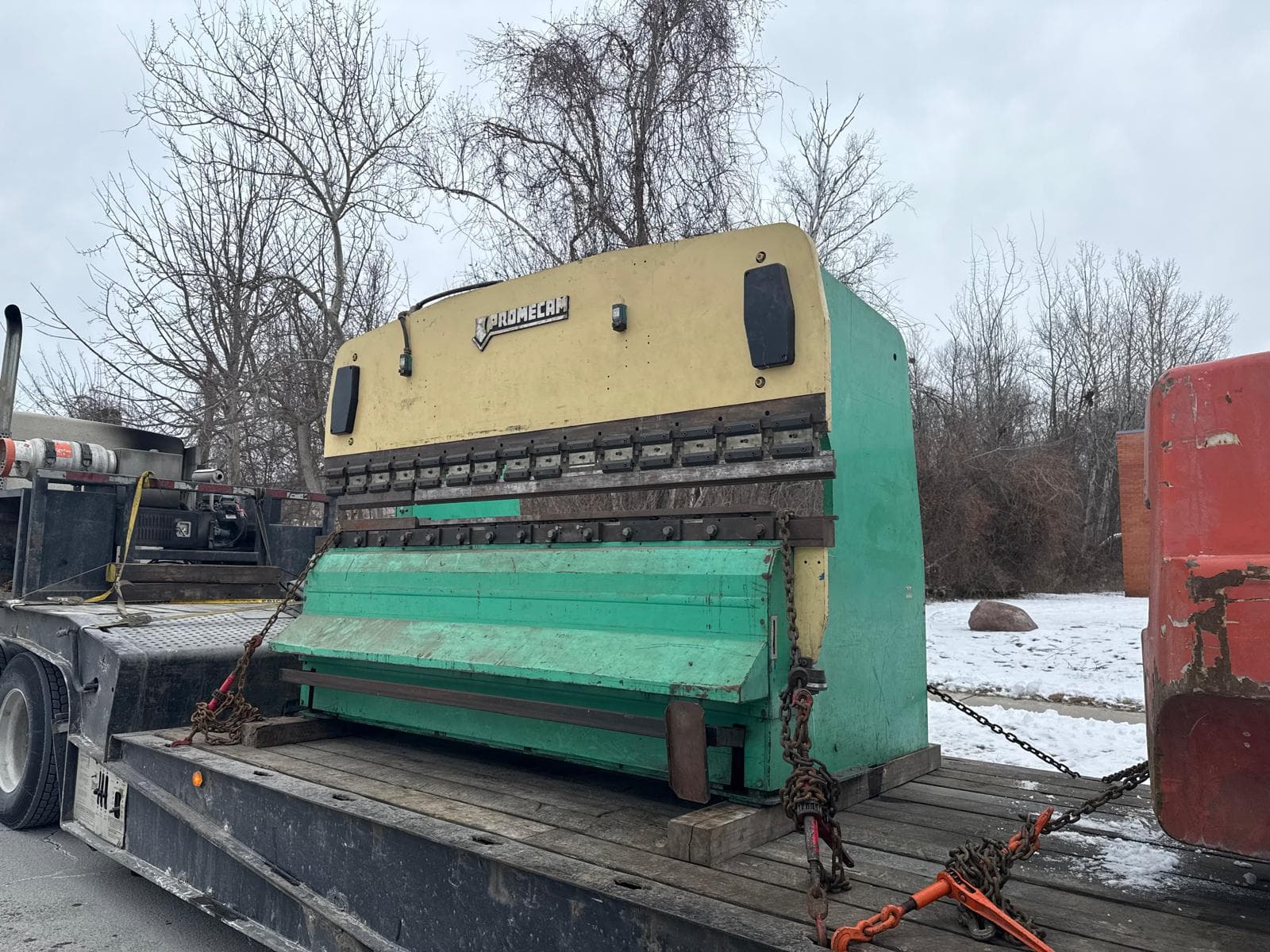 Machinery Moving - Precision placement of multi-ton CNC equipment